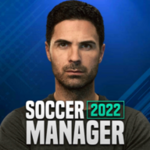 soccer manager 2022 android application logo